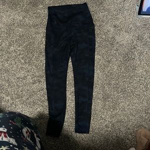 Navy Camouflage Leggings!